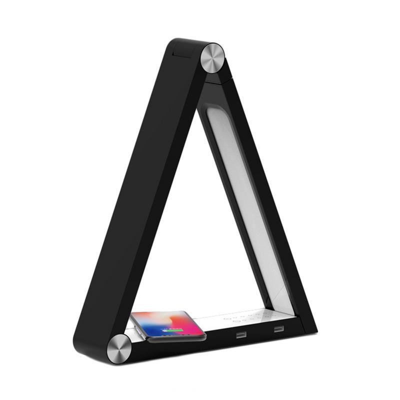 LED Triangle Table Lamp Wireless Charging Led Desk Lamps Rechargeable Table Lamps Smart Home Desk Art Light EU US UK Standard LED Triangle Table Lamp Wireless Charging Led Desk Lamps Rechargeable Table Lamps Smart Home Desk Art Light EU US UK Standard