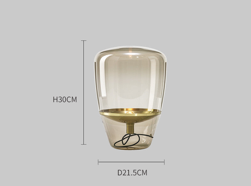 Scandinavian Minimalist Living Room Glass Table Lamp Modern Light Luxury Corner Table Desk Bedside Lamp Bedroom Bedside Creative Lamps Scandinavian Minimalist Living Room Glass Table Lamp Modern Light Luxury Corner Table Desk Bedside Lamp Bedroom Bedside Creative Lamps