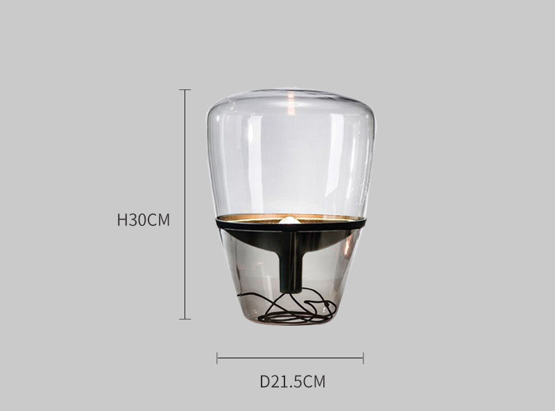 Scandinavian Minimalist Living Room Glass Table Lamp Modern Light Luxury Corner Table Desk Bedside Lamp Bedroom Bedside Creative Lamps Scandinavian Minimalist Living Room Glass Table Lamp Modern Light Luxury Corner Table Desk Bedside Lamp Bedroom Bedside Creative Lamps