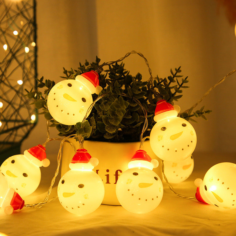 Snowman string lights Christmas lights decoration lights Snowman string lights Christmas lights decoration lights