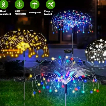 Solar Powered Fireworks Lights For Ambient Lighting Solar Powered Fireworks Lights For Ambient Lighting