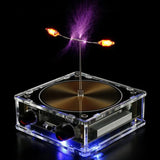 Music Tesla Coil , Touchable, Artificial Lightning, Spark Gap Electric Arc Generator, Dekstop Decoration, Science Teaching, Experminetal Model Music Tesla Coil , Touchable, Artificial Lightning, Spark Gap Electric Arc Generator, Dekstop Decoration, Science Teaching, Experminetal Model