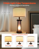 Table Lamps Set Of 2 Farmhouse Bedside Nightstand Lamps With USB Ports,Desk Lamp Table Lamps Set Of 2 Farmhouse Bedside Nightstand Lamps With USB Ports,Desk Lamp