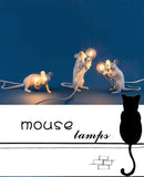 Creative Nordic Resin Mouse Table Lamp Desk LED Night Lights Small Mini Rat Desk Lamps Creative Nordic Resin Mouse Table Lamp Desk LED Night Lights Small Mini Rat Desk Lamps
