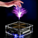 Music Tesla Coil , Touchable, Artificial Lightning, Spark Gap Electric Arc Generator, Dekstop Decoration, Science Teaching, Experminetal Model Music Tesla Coil , Touchable, Artificial Lightning, Spark Gap Electric Arc Generator, Dekstop Decoration, Science Teaching, Experminetal Model