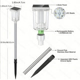 6 Pack Outdoor Solar Landscape Lights Perfectly Suited For Ambient Lighting In Outdoor Spaces, Courtyards, Corridors, Gardens, And Backyards 6 Pack Outdoor Solar Landscape Lights Perfectly Suited For Ambient Lighting In Outdoor Spaces, Courtyards, Corridors, Gardens, And Backyards