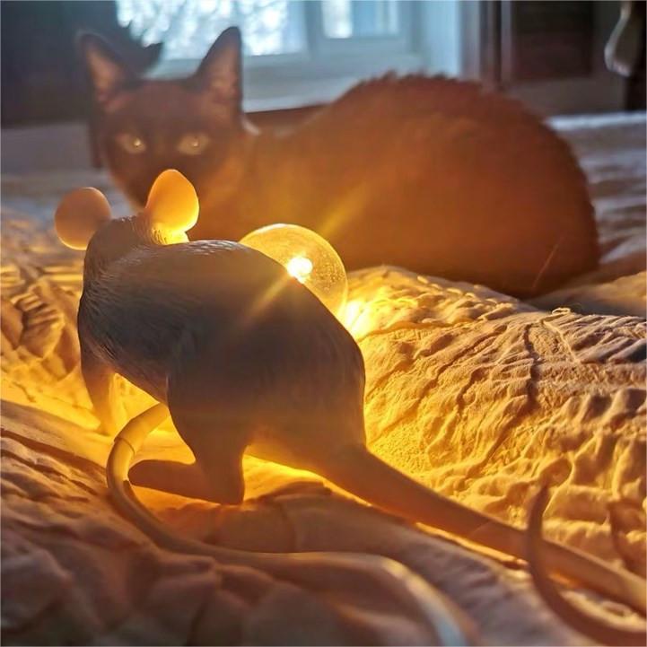 Creative Nordic Resin Mouse Table Lamp Desk LED Night Lights Small Mini Rat Desk Lamps Creative Nordic Resin Mouse Table Lamp Desk LED Night Lights Small Mini Rat Desk Lamps