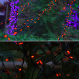 300 LED Halloween Mini String Lights, 99-foot Fairy Lights With Safety Adapter, Suitable For Indoor And Outdoor Home Garden Party Christmas Decorations, Orange 300 LED Halloween Mini String Lights, 99-foot Fairy Lights With Safety Adapter, Suitable For Indoor And Outdoor Home Garden Party Christmas Decorations, Orange