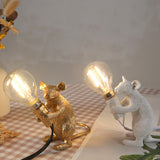 Creative Nordic Resin Mouse Table Lamp Desk LED Night Lights Small Mini Rat Desk Lamps Creative Nordic Resin Mouse Table Lamp Desk LED Night Lights Small Mini Rat Desk Lamps