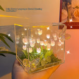 Creative Butterfly Garden Grass Tulip Night Lights Creative Butterfly Garden Grass Tulip Night Lights