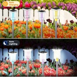 6 Pack Outdoor Solar Landscape Lights Perfectly Suited For Ambient Lighting In Outdoor Spaces, Courtyards, Corridors, Gardens, And Backyards 6 Pack Outdoor Solar Landscape Lights Perfectly Suited For Ambient Lighting In Outdoor Spaces, Courtyards, Corridors, Gardens, And Backyards