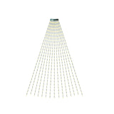 Christmas Tree Decorative String Lights Holiday Courtyard Layout